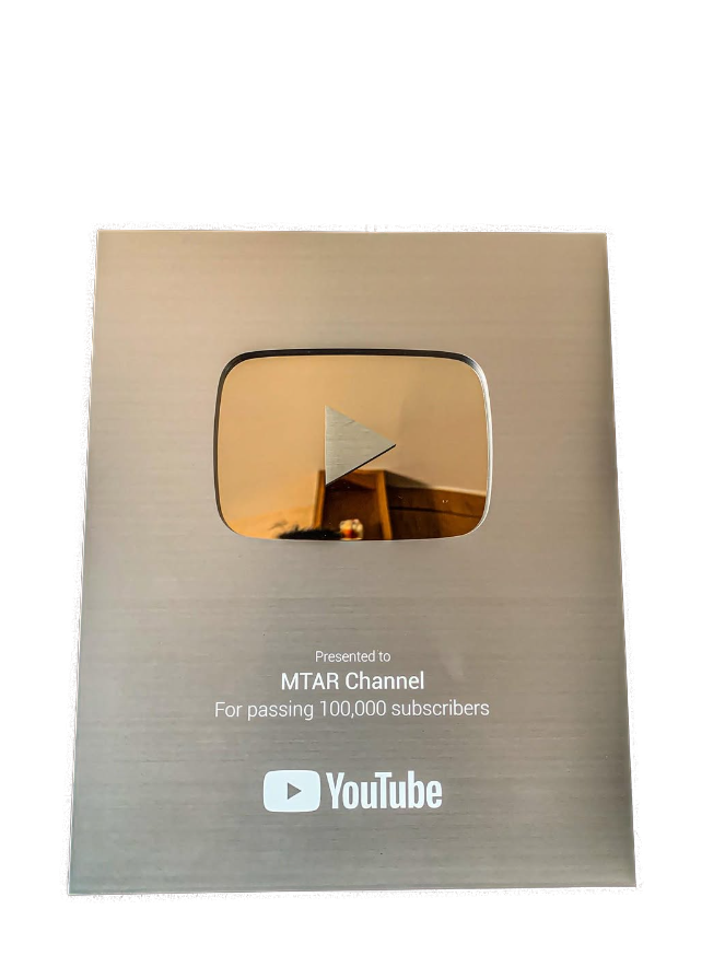 YouTube Silver Play Button